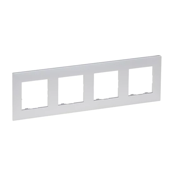 LEGRAND Niloé Step 4-es keret, alumínium (863394)