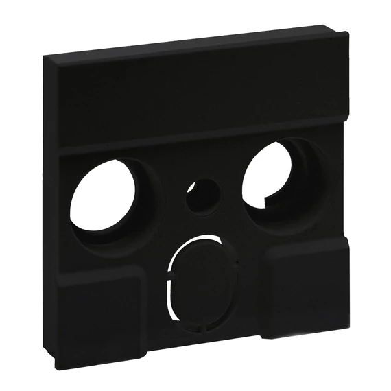 LEGRAND Niloé Step TV-R-SAT burkolat, fekete (863584)