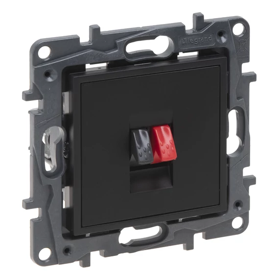 LEGRAND Niloé Step hangszóró aljzat, fekete (863585)