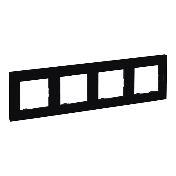 LEGRAND Niloé Step 4-es keret, fekete (863594)
