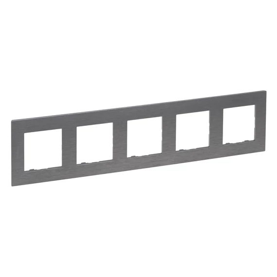 LEGRAND Niloé Step 5-ös keret, csiszolt szürke (863995)