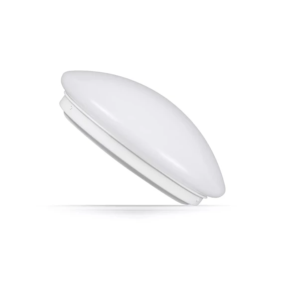 LUMAX Mennyezeti LED lámpatest mozgásérzékelővel SHERE, 12W, 4000K, 650 lm, 220-240V/AC, IP44, (LMX-LO1241NDS)