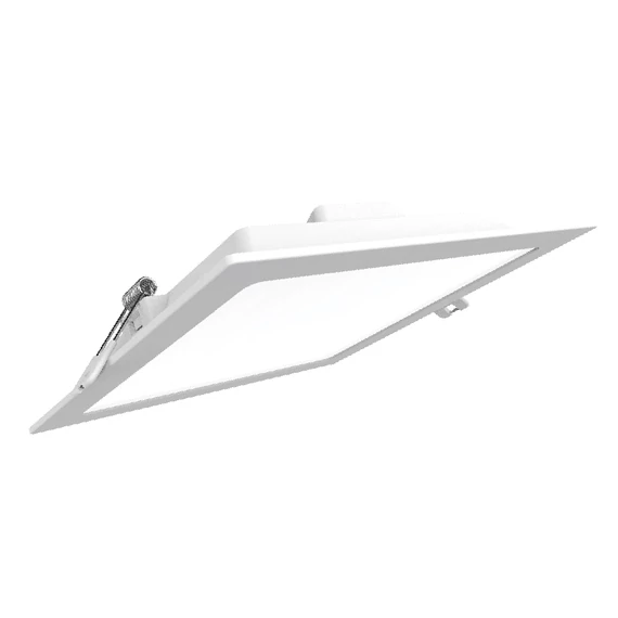 LUMAX Álmennyezetbe süllyeszthető LED lámpatest QUADRO, 18W, 1400lm, 3000K, 4000K, 6000K,220-240V/AC, IP20 (LMX-LOR1805)