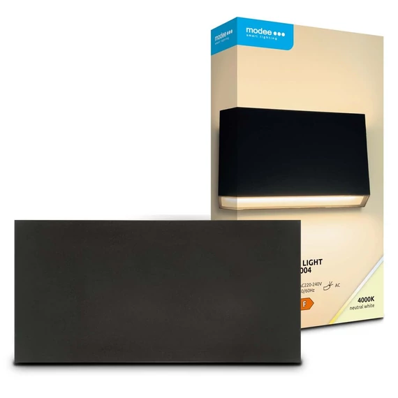 Modee LED Fali Lámpa (LWL0004) 8W IP65 200x100x31mm 4000K (710 lumen) (ML-LWL0004)