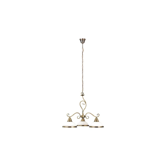 RÁBALUX Elisett 3ágú mennyezeti lámpa (csillár) E27 3x60W bronz (2753)