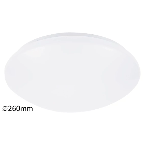 RÁBALUX Lucas mennyezeti lámpa beép. LED 12W D26 fehér IP20 (3434)