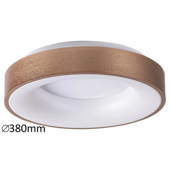 RÁBALUX Carmella Mennyezeti lámpa, LED 30W, arany/fehér (5052)