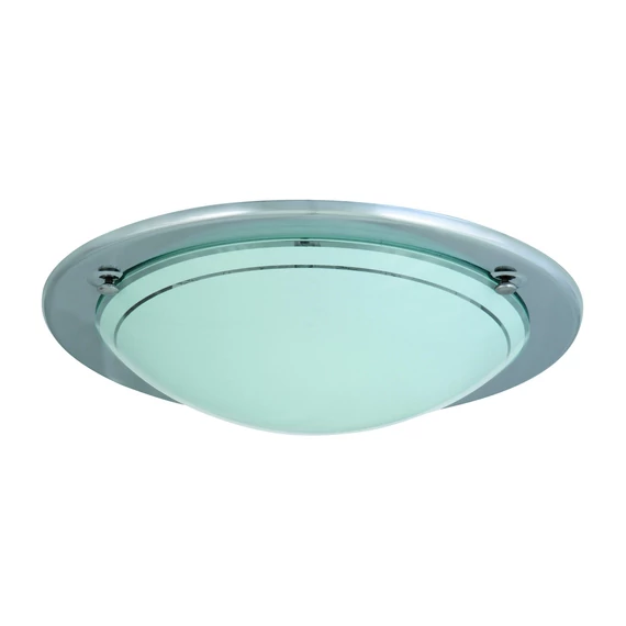 RÁBALUX Ufo mennyezeti lámpa D38 E27 2x60W króm opál (5143)