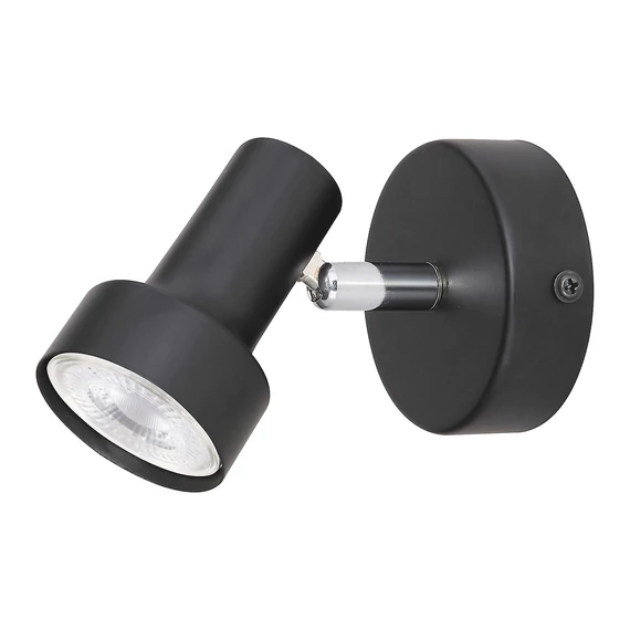 RÁBALUX Konrad spotlámpa, GU10 MAX 5W, fekete (5322)