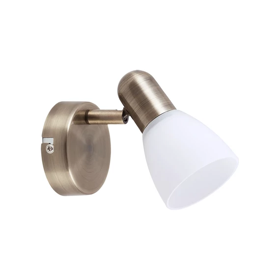 RÁBALUX Soma 1-es spotlámpa E14 1x40W bronz opál (6306)