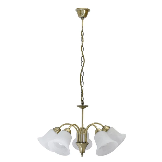 RÁBALUX Francesca 5 ágú mennyezeti lámpa (csillár) E14 5x40W bronz (7375)