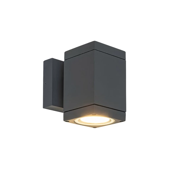 RÁBALUX Buffalo kültéri fali lámpa, GU10, 1X35W, antracit (7887)