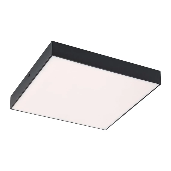 RÁBALUX Tartu kültéri mennyezeti lámpa, LED 18W, fekete, szögletes (7899)