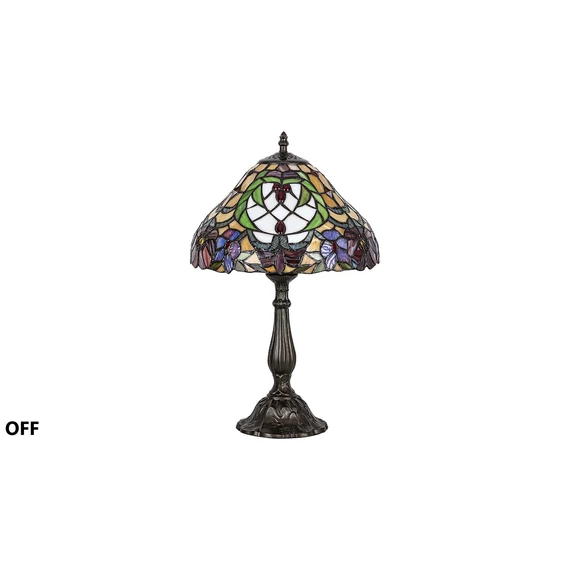 RÁBALUX Mirella asztali lámpa, E27, 60W, tiffany (8090)