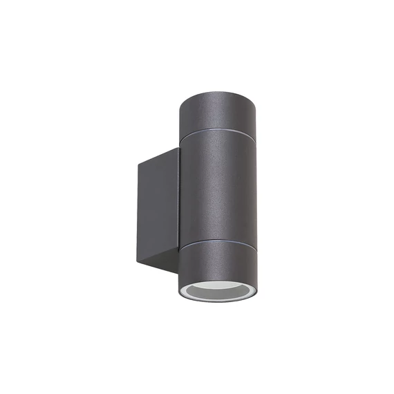 RÁBALUX Phoenix kültéri fali lámpa, szenzor, alum., GU10 2XMAX10W (8119)