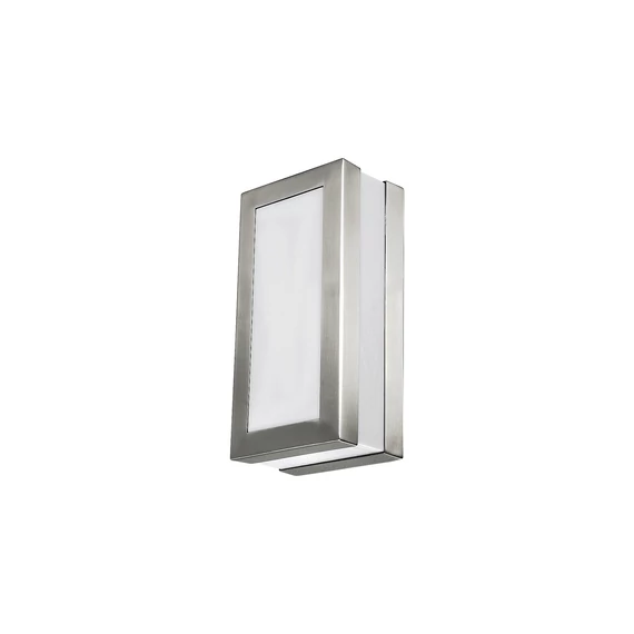 RÁBALUX Stuttgart kültéri fali lámpa, E27, 14W, inox IP44 (8170)
