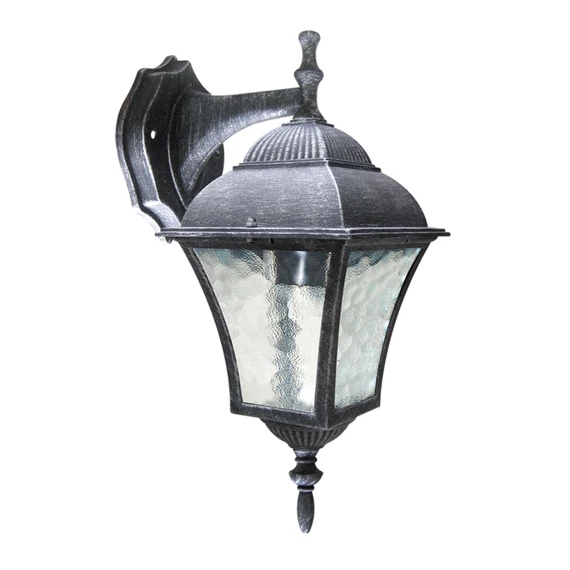 RÁBALUX Toscana kültéri fali lámpa, E27, 60W, antik ezüst, IP43 (le) (8396)
