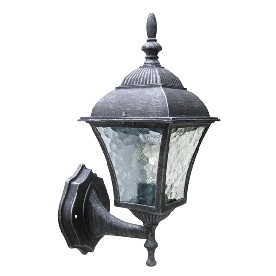 RÁBALUX Toscana kültéri fali lámpa, E27, 60W, antik ezüst, IP43 (fel) (8397)