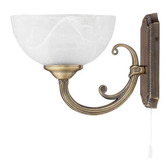 RÁBALUX Marlene 1ágú fali lámpa, E14, 40W, bronz (8541)