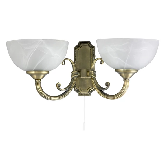 RÁBALUX Marlene 2ágú fali lámpa, E14, 2x40W, bronz (8542)