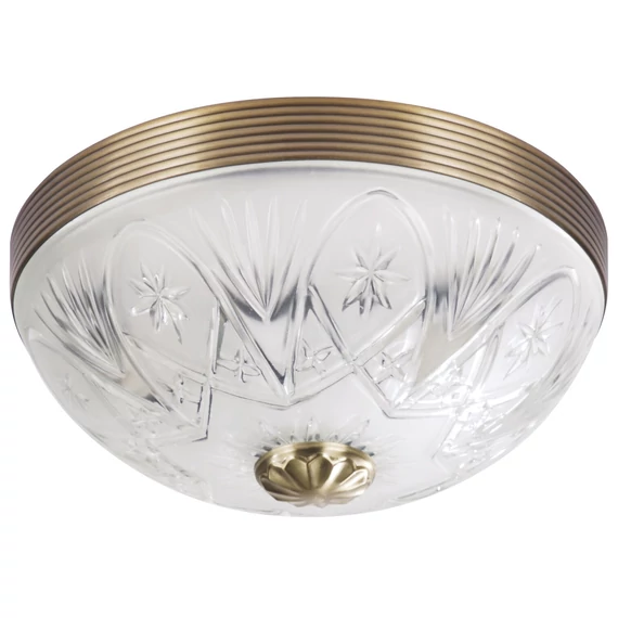 RÁBALUX Annabella mennyezeti lámpa, E27, 2x60W, bronz (8638)