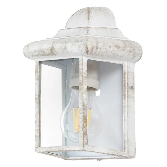 RÁBALUX Norvich kültéri fali lámpa, E27, 60W, antik fehér, IP44 (8753)