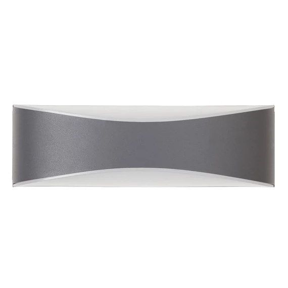 RÁBALUX Birmingham kültéri fali lámpa, LED, 10W, szürke, IP65 (8795)