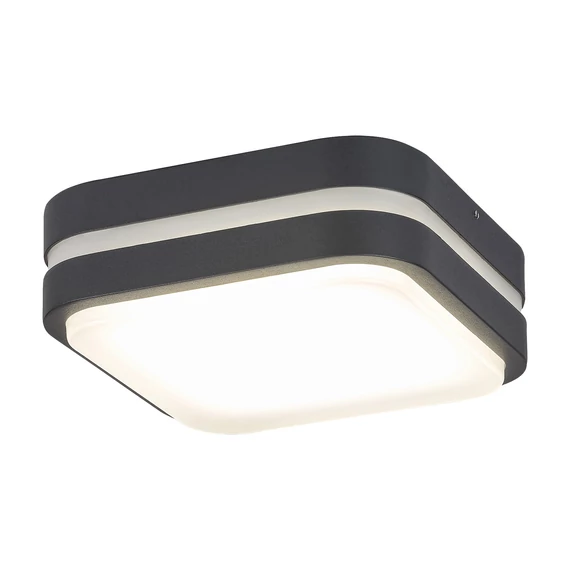 RÁBALUX Hamburg kültéri fali lámpa, LED, 10W, négyzet (8849)