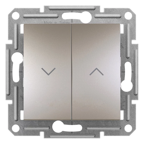 SCHNEIDER ELECTRIC ASFORA Redőnynyomó, rugós bekötés, bronz (EPH1300169)