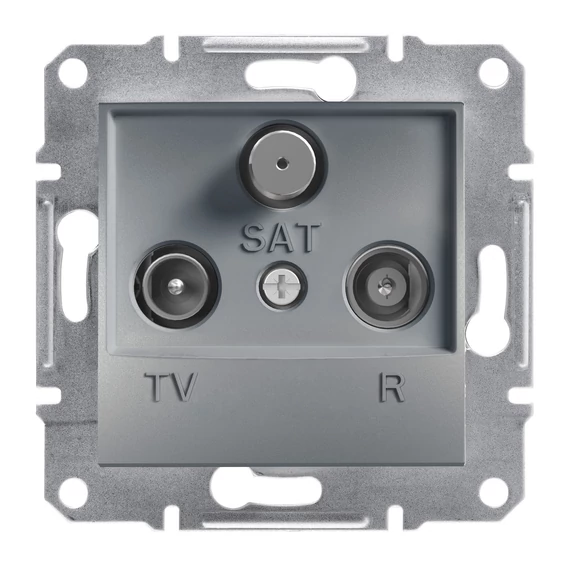 SCHNEIDER ELECTRIC ASFORA TV/R/SAT aljzat, végzáró, 1 dB, acél (EPH3500162)
