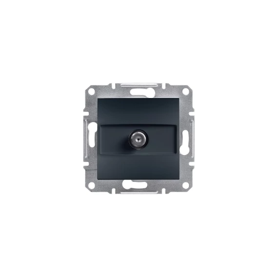 SCHNEIDER ELECTRIC ASFORA SAT aljzat, végzáró, 1 dB, antracit (EPH3700171)