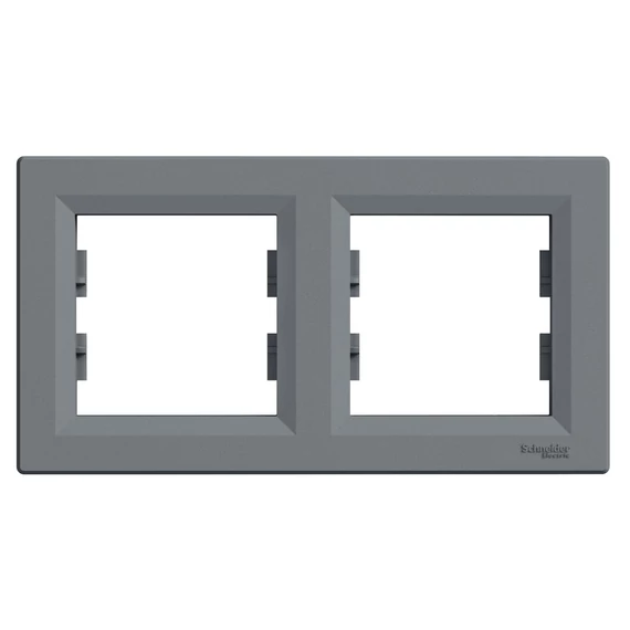 SCHNEIDER ELECTRIC ASFORA Kettes keret, vízszintes, acél (EPH5800262)