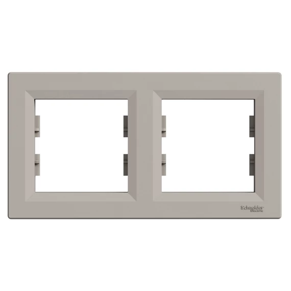 SCHNEIDER ELECTRIC ASFORA Kettes keret, vízszintes, bronz (EPH5800269)