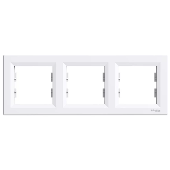 SCHNEIDER ELECTRIC ASFORA Hármas keret, vízszintes, fehér (EPH5800321)