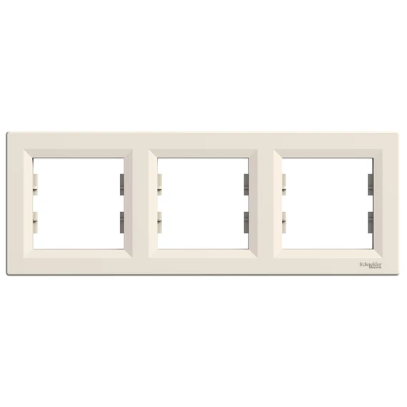 SCHNEIDER ELECTRIC ASFORA Hármas keret, vízszintes, bézs (EPH5800323)