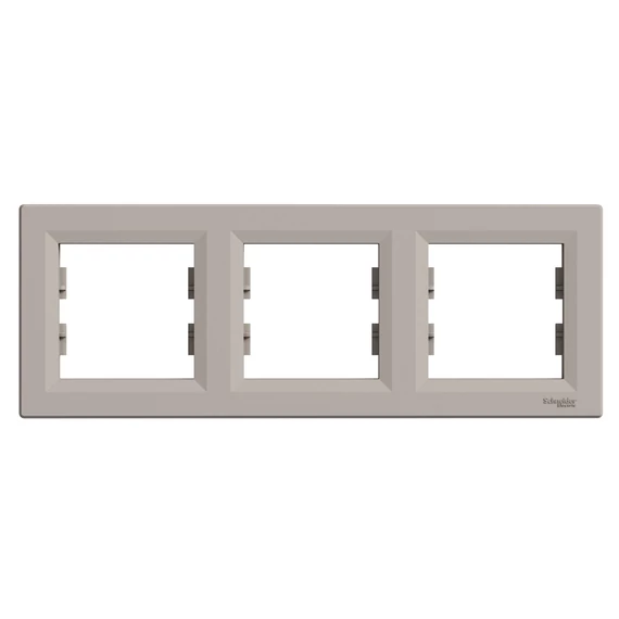 SCHNEIDER ELECTRIC ASFORA Hármas keret, vízszintes, bronz (EPH5800369)
