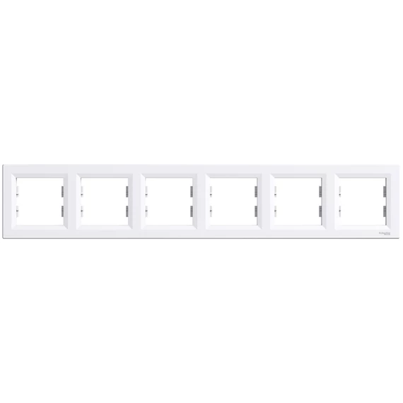 SCHNEIDER ELECTRIC ASFORA Hatos keret, vízszintes, fehér (EPH5800621)