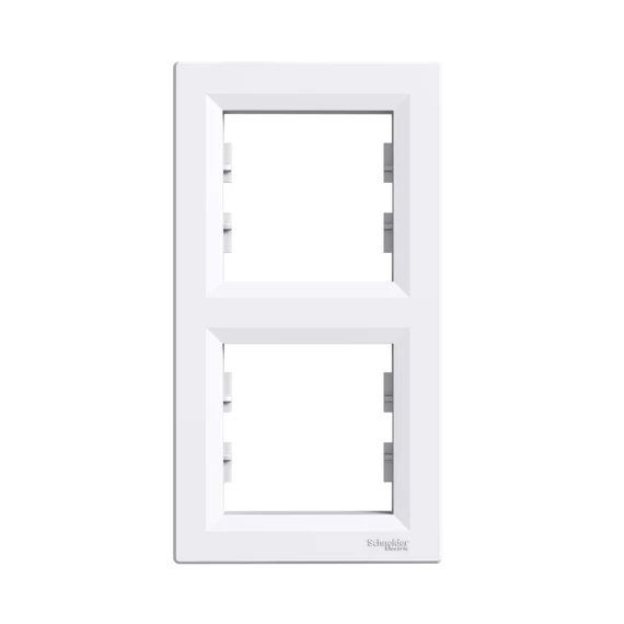 SCHNEIDER ELECTRIC ASFORA Kettes keret, függőleges, fehér (EPH5810221)