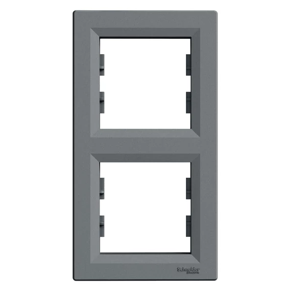 SCHNEIDER ELECTRIC ASFORA Kettes keret, függőleges, acél (EPH5810262)