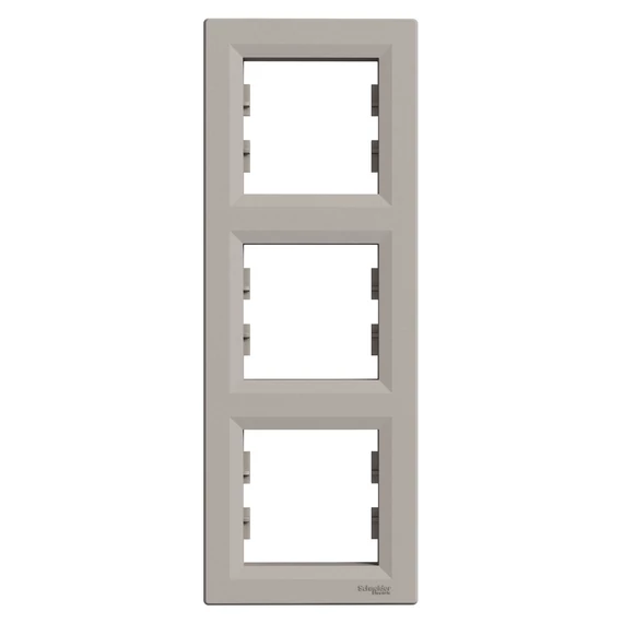 SCHNEIDER ELECTRIC ASFORA Hármas keret, függőleges, bronz (EPH5810369)