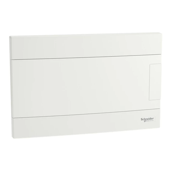 SCHNEIDER ELECTRIC EASY9 EU Kiselosztó, 12 modul, PE+N sínnel, teli ajtóval, süllyesztett (EZ9EUB112)