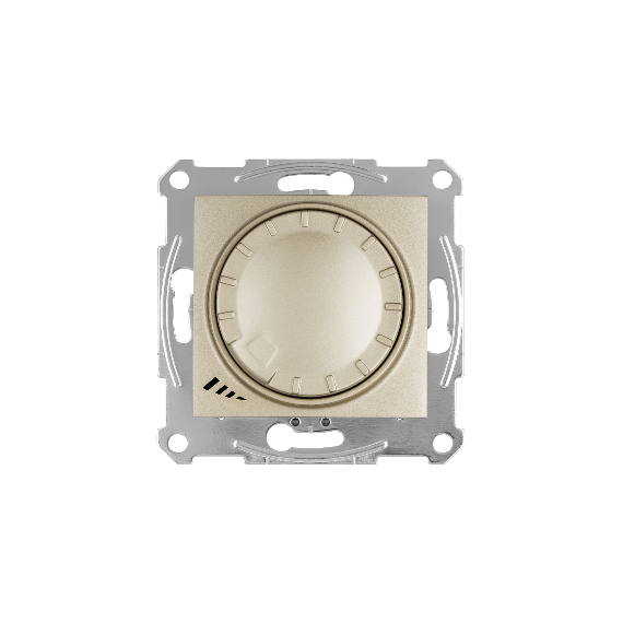 SCHNEIDER ELECTRIC SEDNA LED fényerőszabályzó, univerzális, 4-400VA,vált., titánium (SDN2201268)