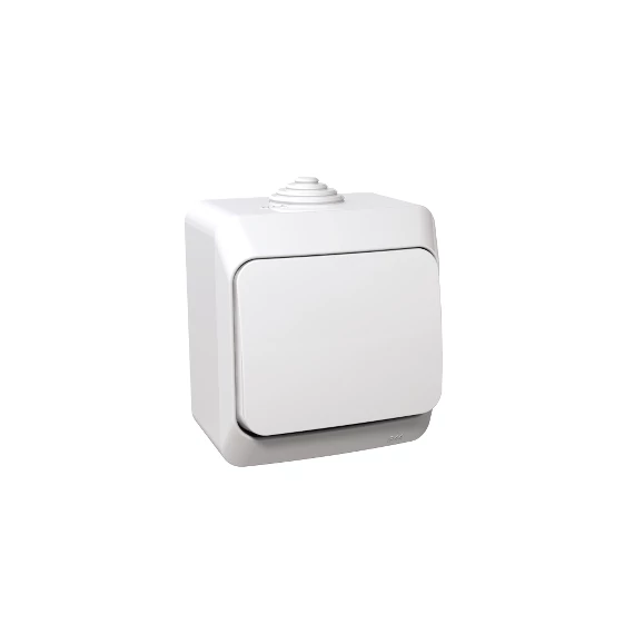 SCHNEIDER ELECTRIC CEDAR PLUS Váltókapcsoló, IP44, fehér (106) (WDE000560)