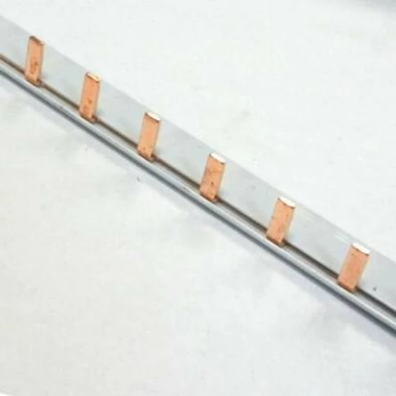 TEHNOPLAST Sorolósín, 1 fázis, fésűs típus, szigetelt, 63A - 1000 mm (THP-130)