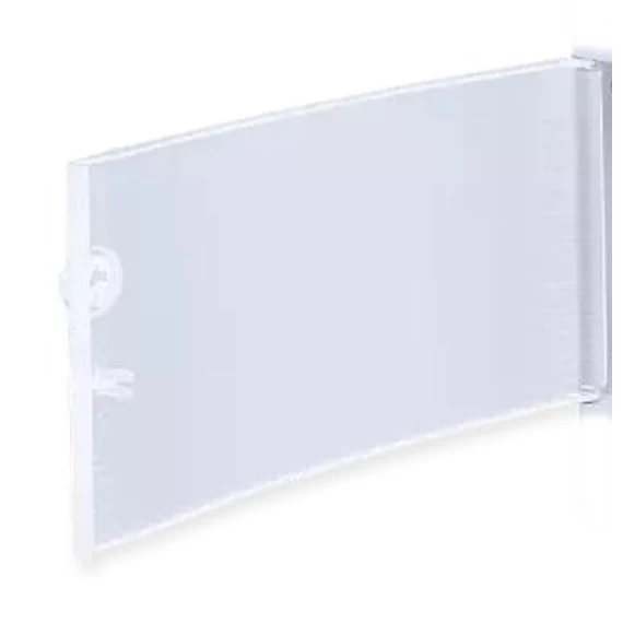 TEHNOPLAST Csere ajtó süllyesztett és falon kívüli elosztó dobozhoz, CW sorozat, 12 modul, fehér (THP-AJTO-FEH-12C)