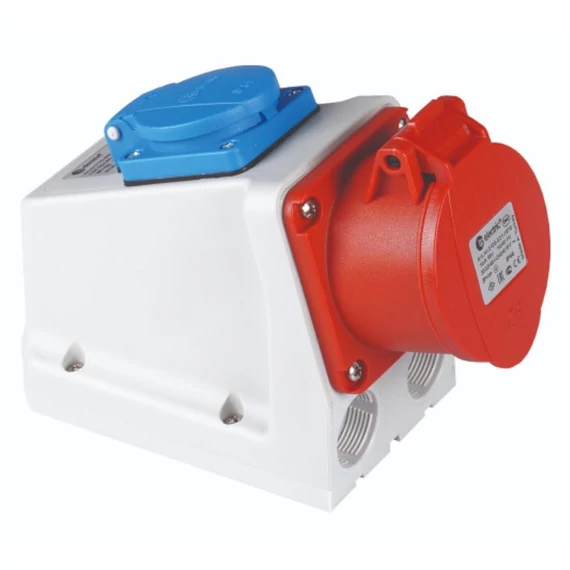 TP ELECTRIC Kombinált fali aljzat, 5P16A (3105-600-1600)