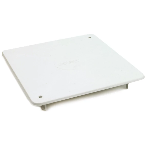 DIETZEL UNIVOLT AK/RD 100 fehér peremes fedél az AKU dobozhoz, 100 mm x 100 mm, -5°C/+60°C (000735)