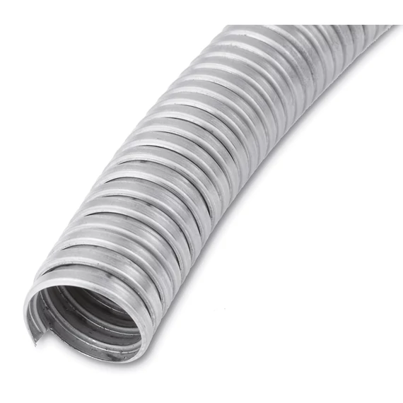 DIETZEL UNIVOLT DE330S 23 25m/tekercs MV hajlékony fém gégecső, >750N, -40°C/+400°C, belsö 23mm, külsö 27mm (005911)