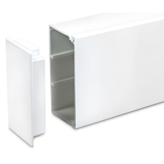 DIETZEL UNIVOLT ME 50/100 fehér véglezáró a MAK csatornákhoz, -25°C/+60°C (019310)