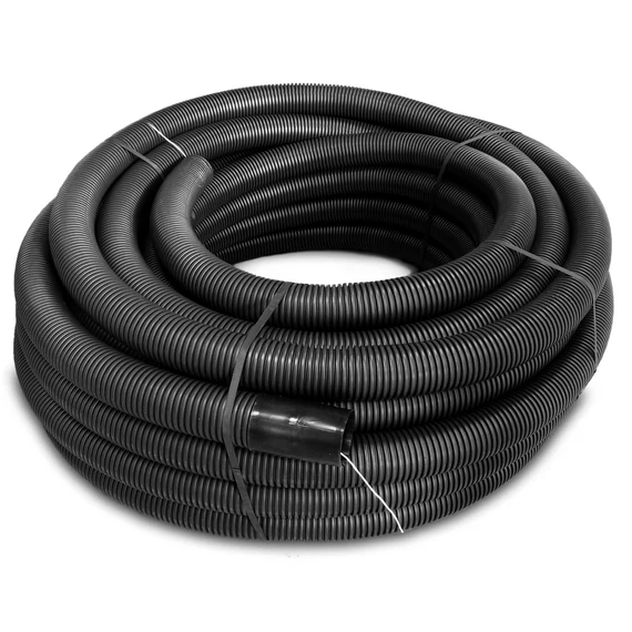 DIETZEL UNIVOLT FXKVR 63 fekete 50m/tekercs toldóval Duplafalú gégecső, sima belsö fal, halogénmentes, UV-álló, >450N, -25°C/+60°C (032332)